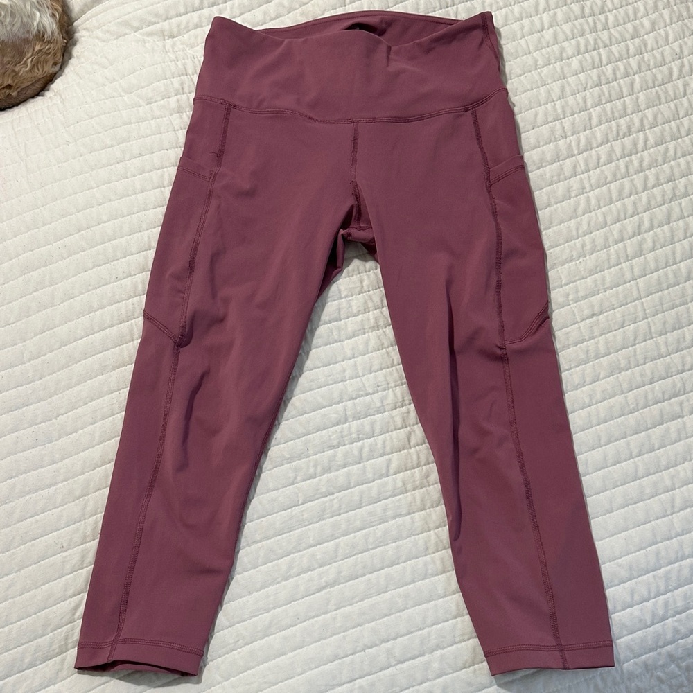 90 Degree By Reflex High-Waist Active Leggings capris